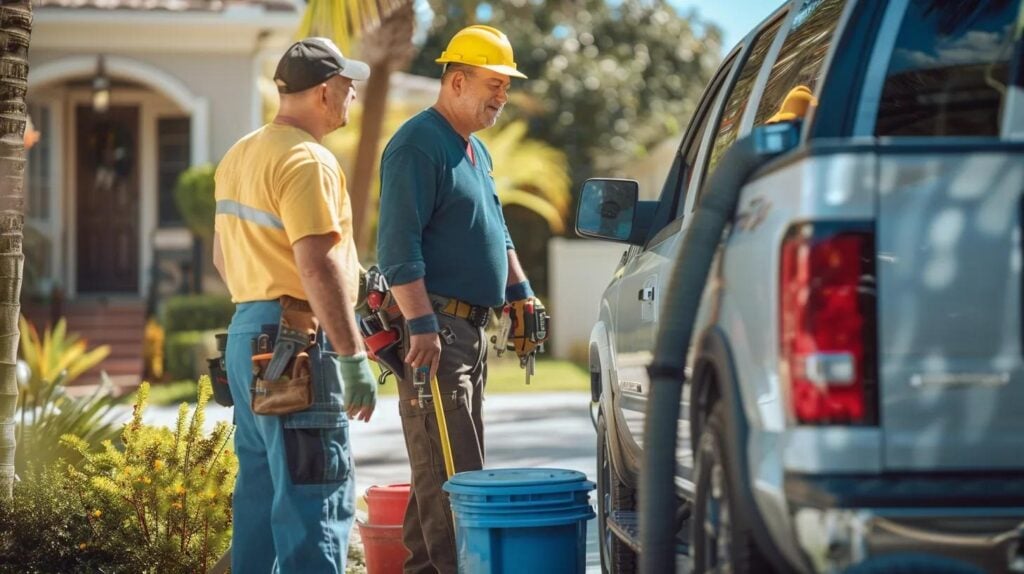 Local service business engaging with customers in Palm Beach County
